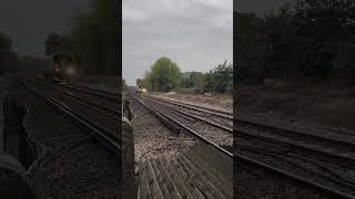 153 376 running 2Q42 from Tattenham Corner to Barnham Up Sidings networkrail class153 [upl. by Eimarrej]