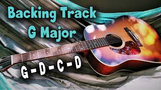 Acoustic Guitar Backing Track G Major  110 BPM  Guitar Backing Track [upl. by Akimit406]