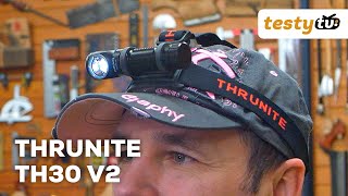 Thrunite TH30 v2  super mocna latarka czołowa 3320 lumen Cree XHP702 [upl. by Basilius]