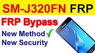 J320FN FRP bypass google account  Reset FRP SMJ320FN New Security 2019 UrduHindi [upl. by Malvie]