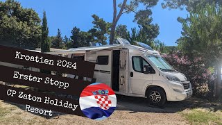 Kroatien Urlaub 2024  ZatonNin  Camping Zaton Holiday Resort  Teil 2 [upl. by Autum634]