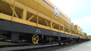 Crossrail Railway Systems Concreting train arrives at Plumstead [upl. by Ayaladnot391]