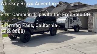 Braxton Creek FreeSolo OG Trailer  First Camping trip and how it all went [upl. by Llezom259]