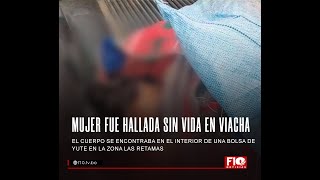 Cuerpo de mujer descu4rtizad0 fue hallado en Viacha [upl. by Nnaul912]