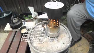 wood pellets in the wild stove [upl. by Calore178]