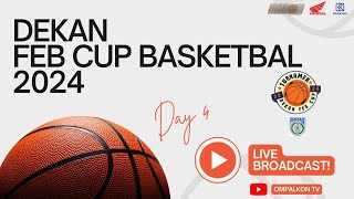 🔴 DEKAN FEB CUP 2024  Day 4 Semifinals  Ambon  Basketball  LIVE [upl. by Anigue18]