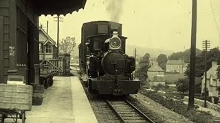 Vintage railway film  A quaint little railway The Leek and Manifold light railway  1930 [upl. by Bernardine]