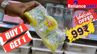 Reliance Smart Latest Kitchenware Collection Sale  Reliance Smart Latest Buy1 Get1 Sale  D Mart [upl. by Sibbie]