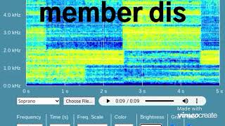 remember the cave sound 14 spectrogram minecraft secret [upl. by Prasad]