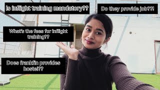 All about frankfinn institute inflight training  question answer video  Sanjana Ghantewad [upl. by Bum]