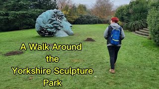 A Walk Around Yorkshire Sculpture Park and the Abandoned Bretton Hall College Wakefield [upl. by Fatsug755]