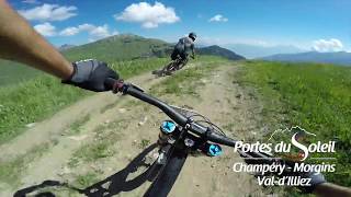 Nouvelle piste de VTT aux Crosets [upl. by Sass]