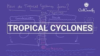 TROPICAL CYCLONES  Full Explanation  What Where When amp How are they formed [upl. by Eulalia]