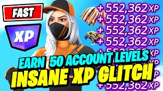 How to EASILY Earn 50 Account Levels amp LEVEL UP FAST in Fortnite OG BEST XP GLITCH [upl. by Ennaer]