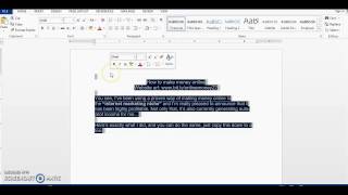 How to remove highlights or background color from pasted text in Microsoft Word [upl. by Alemahs]