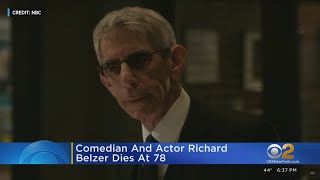 Comedian and actor Richard Belzer dead at 78 [upl. by Oleg769]