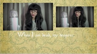 When I am dead my dearest Guitar and Vocal arrangement [upl. by Suki959]