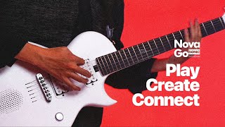 NOVA GO Sonic  Electric Smart Guitar  Official Demo [upl. by Elias467]