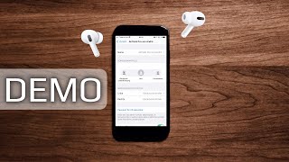 Geräuschunterdrückung AirPods Pro  SIMULATION  DEMO  Kaufentscheidungshilfe [upl. by Annaiv]