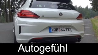 2015 Volkswagen Scirocco R 280 hp test drive review VW Scirocco Facelift [upl. by Asenad957]