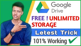 Now Get Unlimited Google Drive Storage For Free  Unlimited Google Drive Storage  101Working✔️ [upl. by Shanahan]