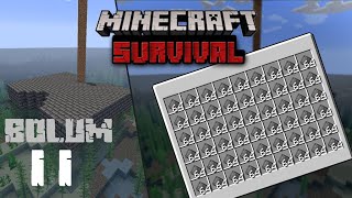 Saatte 1500 Creeper Farm  Minecraft Survival → 11 [upl. by Dnalyag]