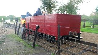 The first passenger train to operate on the trackbed of the Southwold Railway since 1929 Video 7 [upl. by Aihsot]