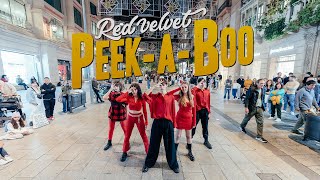 KPOP IN PUBLIC Red Velvet 레드벨벳  PEEKABOO  Dance cover by IKKA Barcelona Halloween Special [upl. by Everick]