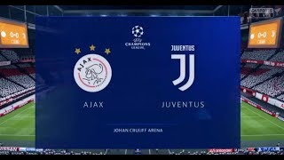 FIFA 19  AJAX vs JUVENTUS  UEFA CHAMPIONS LEAGUE QUARTER FINAL PS4 [upl. by Joselyn]