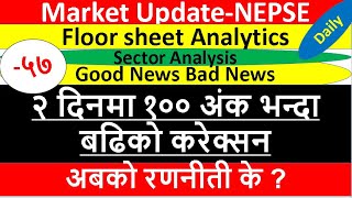 NEPSE Update Daily।२०८१।०७।०५।।marke update। share market news।stock ideas।stockideas।वुल मन्त्र [upl. by Azarcon]