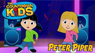 Peter Piper  The Countdown Kids  Kids Songs amp Nursery Rhymes  Lyric Video [upl. by Hannover]