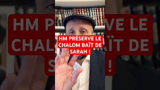 HM PRÉSERVE LE CHALOM BAÏT  LEKH LEKHA Torah Rav Rabbi Talmud cohensolal Tsadik [upl. by Aserat]