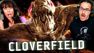 CLOVERFIELD 2008 MOVIE REACTION First Time Watching Matt Reeves  Kaiju  Review [upl. by Iran]