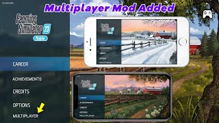 How To Add Multiplayer Mod In Fs23  Farming Simulator 23 Multiplayer Mod Added  Fs 23 Mods [upl. by Amerak]