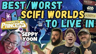 Best OR WORST SciFi Worlds To Live In With Seppy Yoon  WHISKEY WEDNESDAY LIVE  8 [upl. by Mahgirb]