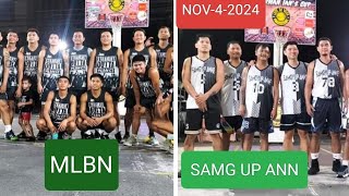 CARMEL L FERENAL MLBN VS SAMGY UP ANN LIVE BASKETBALL BRGY 329 LOPE DE VEGA [upl. by Kumar]