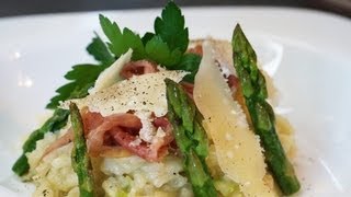 Apprendre à faire la recette du risotto de printemps aux asperges [upl. by Asel]