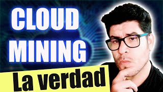 CLOUD MINING  Se puede ganar dinero online con MINERIA EN LA NUBE de BITCOINS [upl. by Dow191]