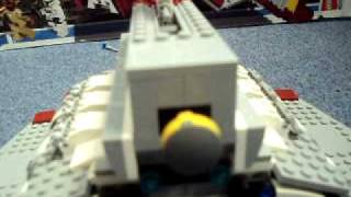 Lego Star Wars 8019 Republic Attack Shuttle Review [upl. by Ludwog]