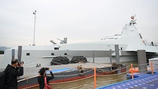 Chinas large unmanned combat vessel makes global debut at airshow [upl. by Hedgcock]