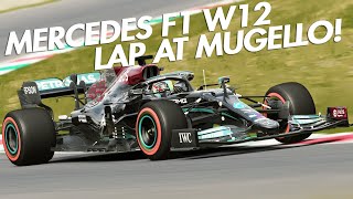 Mercedes F1 W12 Lap at Mugello  Assetto Corsa MOD Mercedes W12 [upl. by Adnirak294]