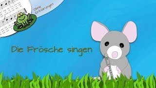 Nr 53a Die Frösche singen ohne Erklärungen [upl. by Nidnarb261]