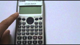 Números aleatorios con calculadora Casio fx570 ES [upl. by Vera]