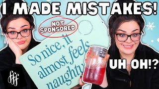 MISTAKES HAVE BEEN MADE NonSponsored Winter FabFitFun Unboxing [upl. by Zere]