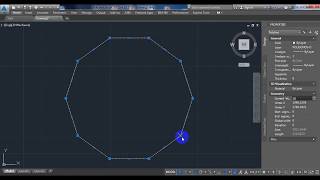 Rutina para enumerar las estaciones vértices de una parcela polígono en AutoCAD [upl. by Gifferd]