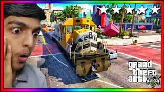 I Found TRAIN running on Highway in GTA 5 [upl. by Ylaek]