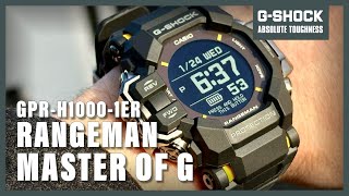 Unboxing The Casio GShock Rangeman GPRH10001ER [upl. by Elamef]