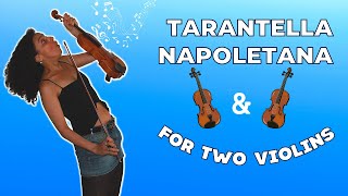 Tarantella Napoletana For Two Violins 🎻 Italian Traditional Tune [upl. by Dikmen]