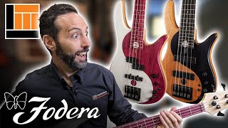 Fodera Yin Yang Standard Basses Product Demonstration [upl. by Ylil]