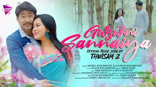 GWSWANI SANNAIYA  THWISAM 2  Rabi Narzary amp Mithi Narzary  Official Bodo Movie Song 2023 [upl. by Ilagam]